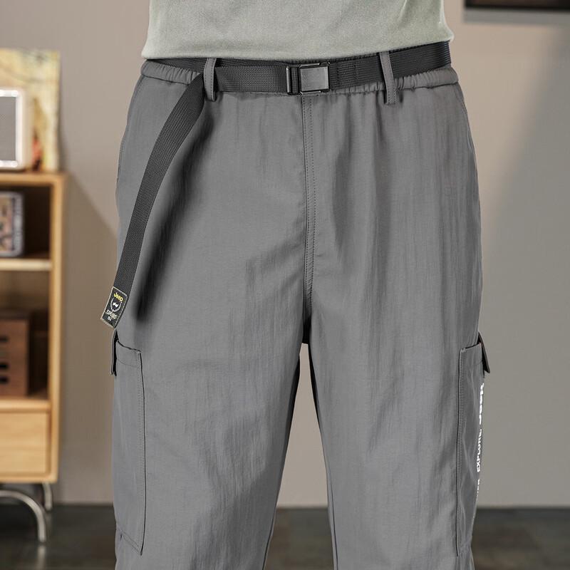 Jeep Men's Straight-Leg Multi-Pocket Cargo Pants