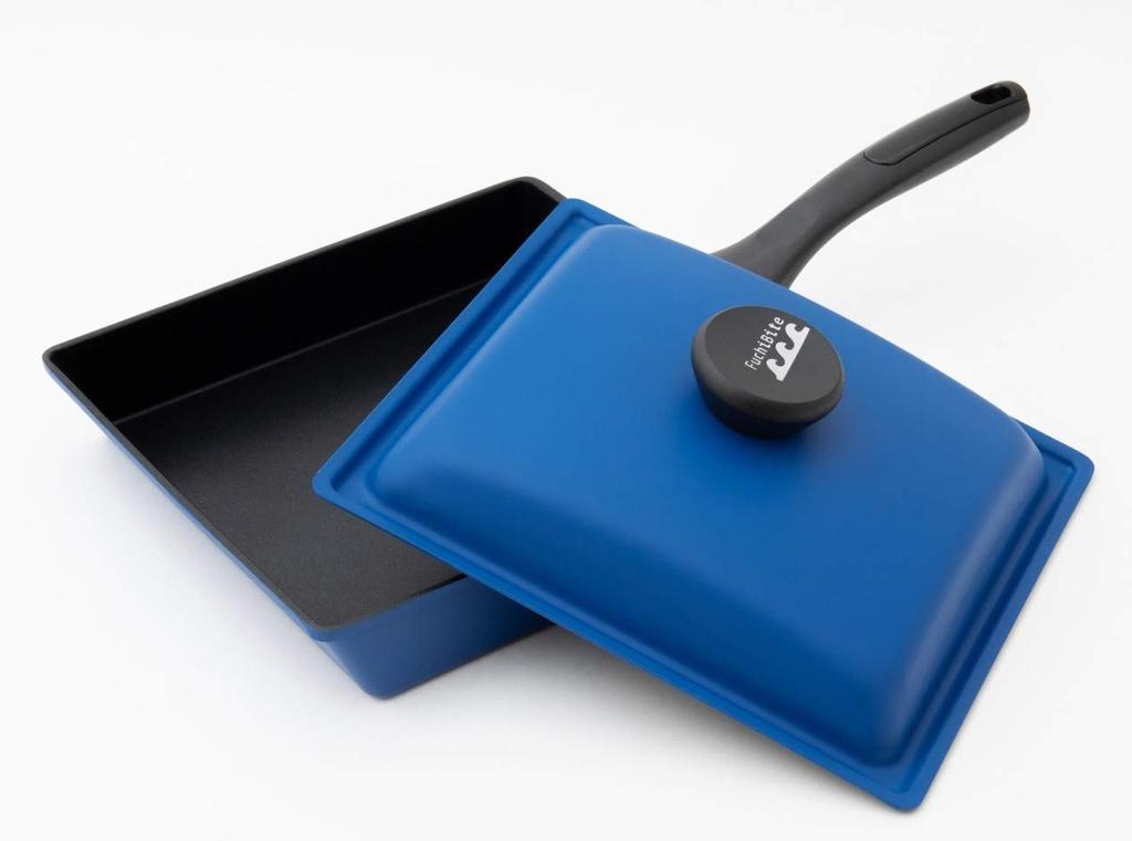 Wide Pan with Lid [Genkai Blue]