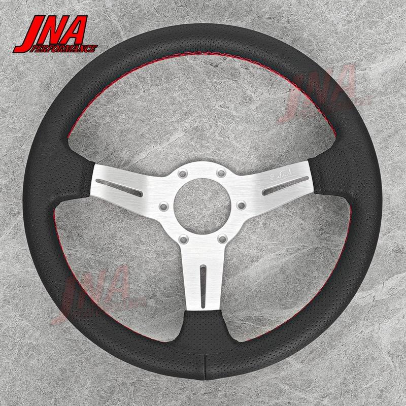 13inch JDM Drift Racing Steering Wheel Suede Leather Tuning Steering Wheel PC-ST18