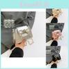 Trendy Street Style Mini Square Bag For Women 2024 Bowknot Pu Leather Bag