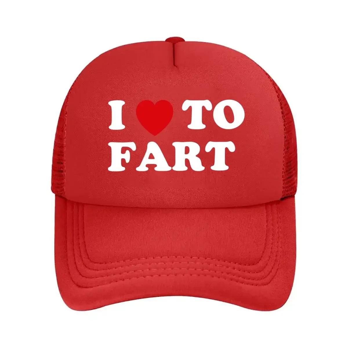 Fart Humor Funny Inspired Silly Text StateUnisext Design Mesh Baseball Cap One Size