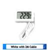Mini LCD digital thermometer used for freezer temperature - 50-110℃ refrigerator thermometer indoor and outdoor waterproof probe