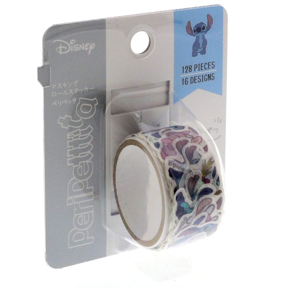 Sunstar Stationery Disney Roll Sticker Peripetta Stitch S4834305