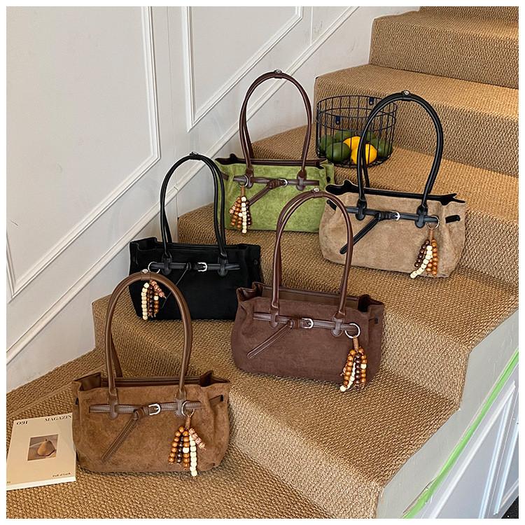 Pu Leather Tote Bag For Women With Splicing Design And Internal Pouch For Daily Commute
