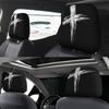 Comfortable Car Headrest Cover Halloween Skull Print Universal Automotive Accessories Removable Headrest Protector Cover