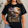 Jackie Fly High Shirt, Grote Beer Adelaar Herdenking Tribute, Kaalheid Adelaar Herdenking T-shirt