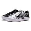 LiNing Youth  Smoke Scene Sports Casual Wear Durable Lightweight Breathable Low-Top Skate Shoes Kids Sneakers Black White YKCS048-5