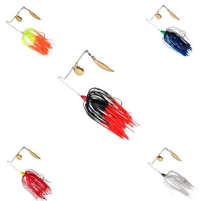 Grenzüberschreitender Bartmann Spinner - 8,2g/10g Süßwasser/Meeresangellköder für Barsch, Asp.