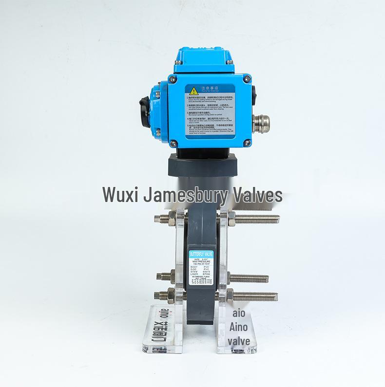 Explosion-proof Acid & Alkali Resistant Electric UPVC Butterfly Valve D971X-10S