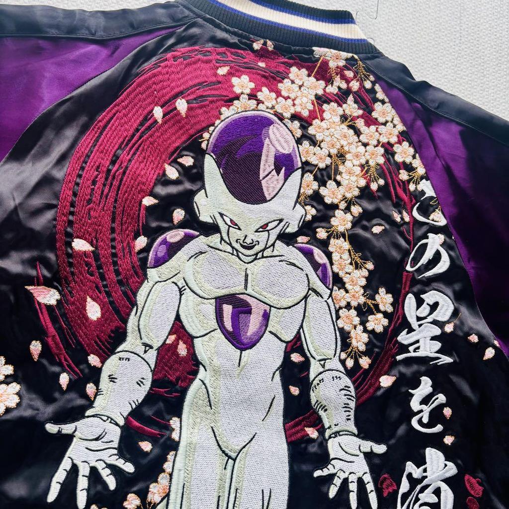 [USED] Super rare Karakuridama x DRAGONBALL Z Frieza reversible sukajan jacket