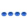 4PCS Wheel Hex Hub Adapter Aluminum Alloy Wheel Hex Coupler for   LaTrax Teton 1Celsius18 RC Truck