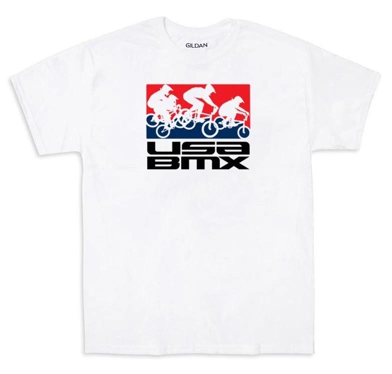 USA BMX Bicycle Racing T-shirt 3XL