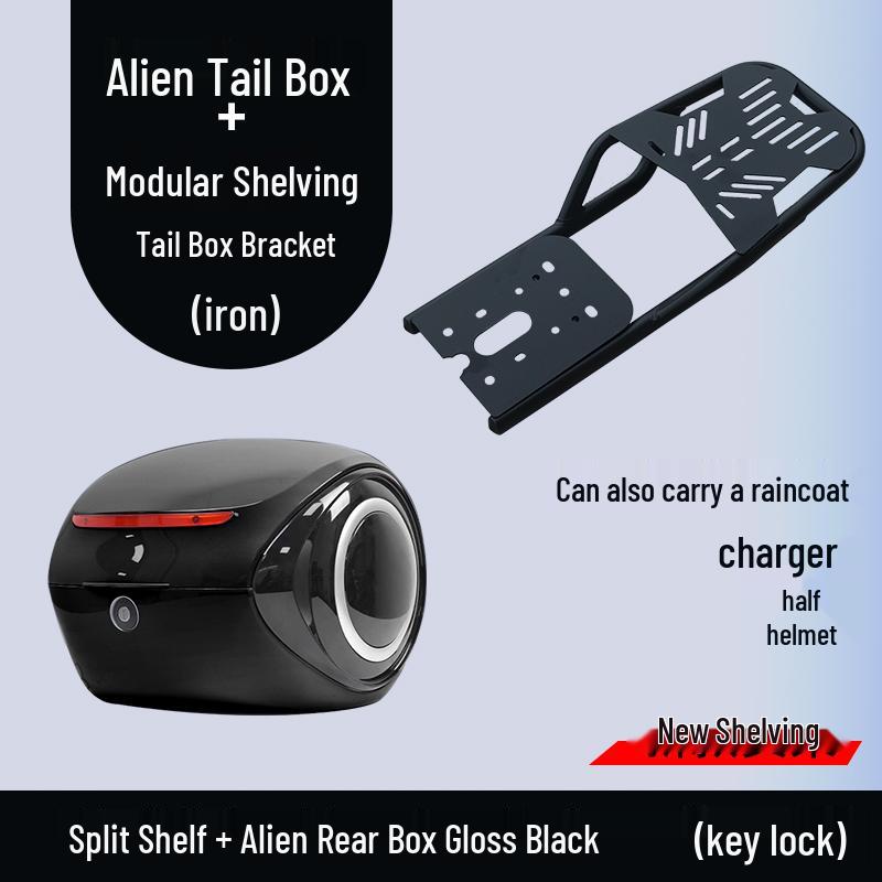 Rear Box Bracket Luggage Rack for Ninebot Electric Scooters: F60, F90, F90M, FZ110, F2Z