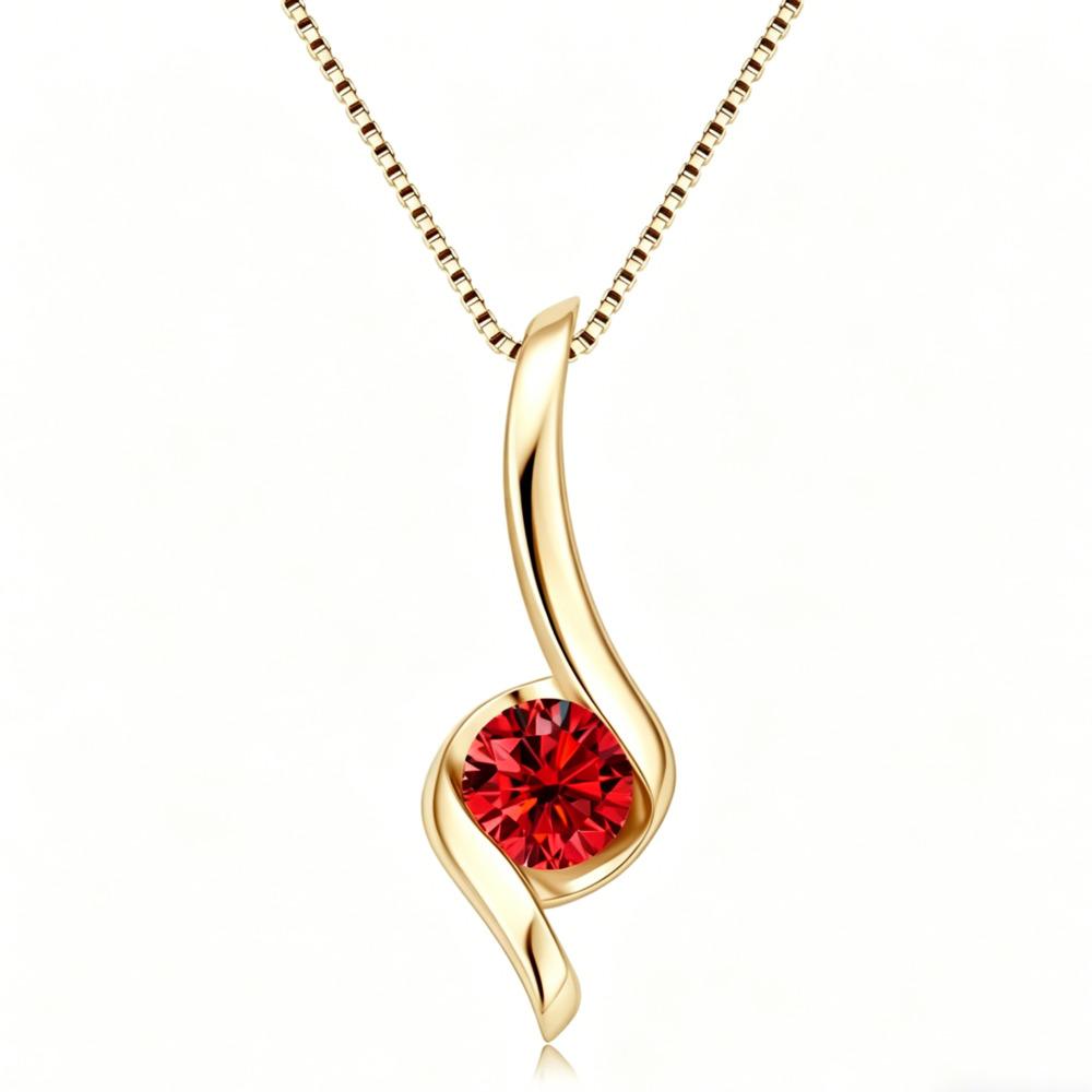 6.5mm Luxury High End Moissanite Necklace 925 Sterling Silver Clavicle Chain D VVS1 Exquisite Fashion Jewelry For Women