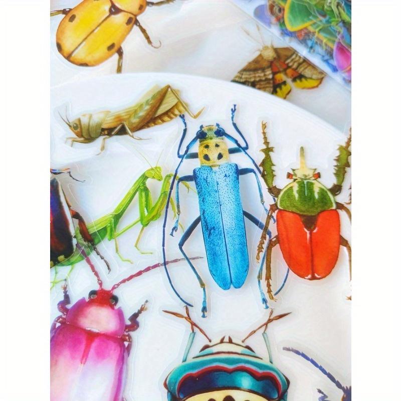 40 hárkov/Balenie Roztomilé farebné vtáky a hmyz Poznámkový blok Dekoratívne nálepky Dekoratívne nálepky na Scrapbooking Štítok Denník Školské potreby Album Telefón