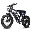 Bicicleta Elétrica Maxtron MX10 Motor 250W Pneu Gordo 20" Suspensão Total Bicicleta Elétrica para Adultos Velocidade Máxima 25Km/h Display LED 48V 13.5Ah