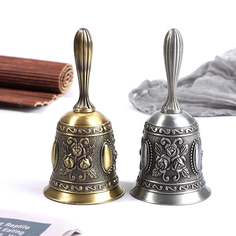 Handgefertigte Fengshui laute Ruf Meditationshandglocke Glück Abendessen Gebet Alarm