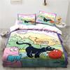 Cute Cartoon Les Barbapapa Bedding Set Soft Duvet Cover for Adult Kids Single Double King Size Bed