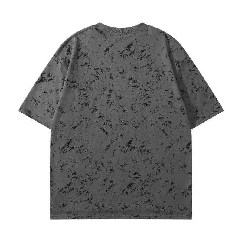 Short-sleeved T-shirt For Men, Mercerized Cotton Round Neck Half-sleeved T-shirt, Loose And Versatile Casual Top