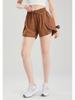 Women's Quick-Dry High-Waist Summer Running Shorts - Breathable, Loose, Anti-Exposure Fitness Pants