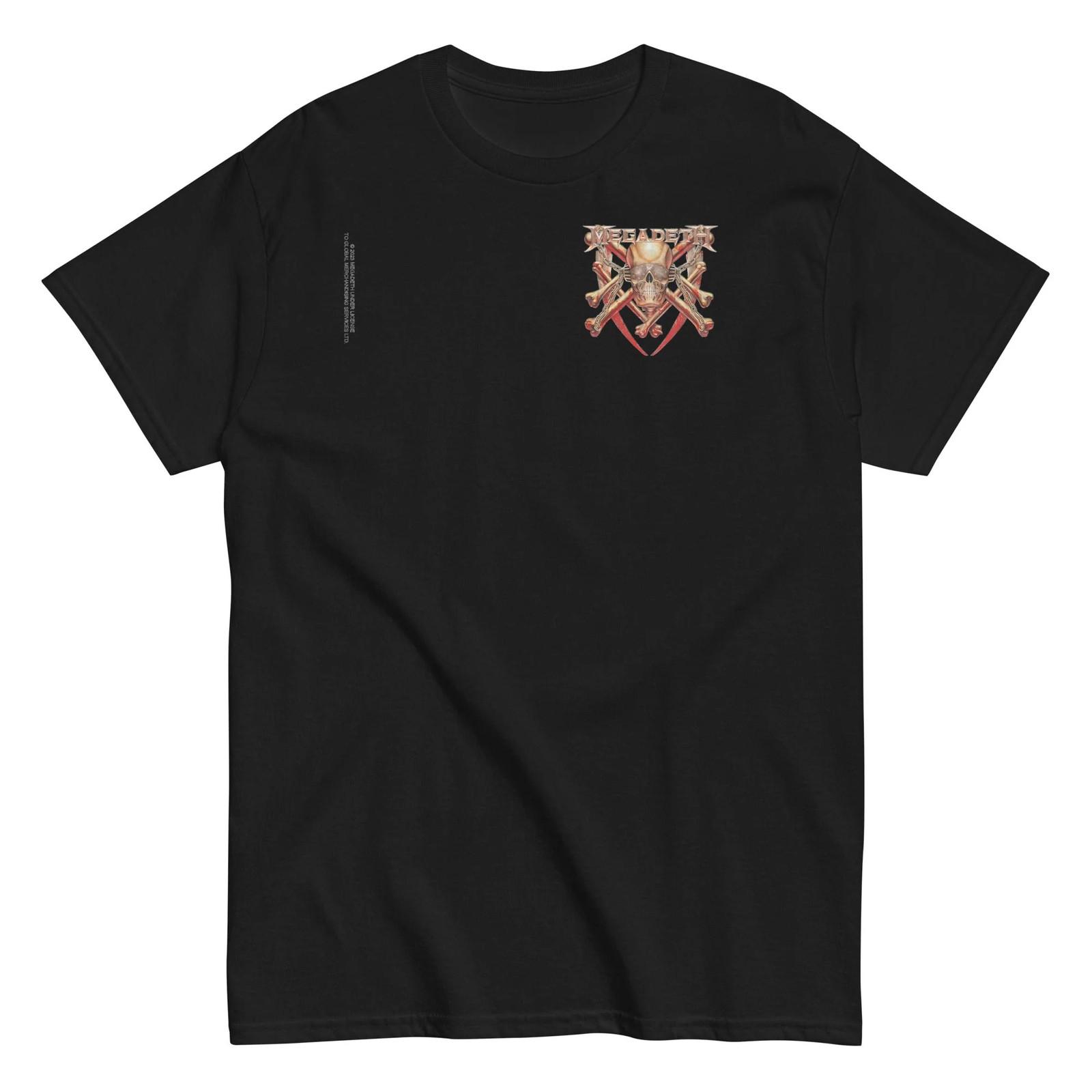 Megadeth - Crossed Bones T Shirt XXXL