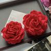 Floral Hair Claw With Rose Design For Women Premium Hair Ornament Handcrafted For Daily Wear