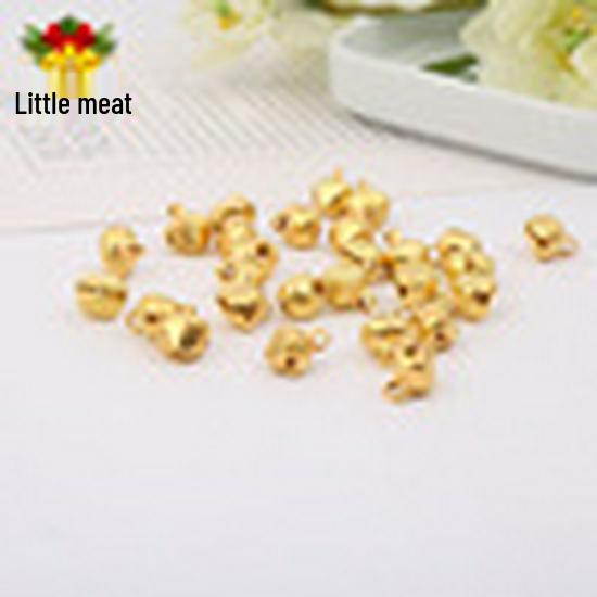 Colorful Metal Retro Christmas Bell Pet Jewelry Accessories