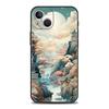 Soft TPU Phone Case for iPhone 16/15/14/13/12/Pro/Max/16E/11/Pro/7/8/Plus/XS/Max Shockproof Chinese Style Landscape Painting Bag