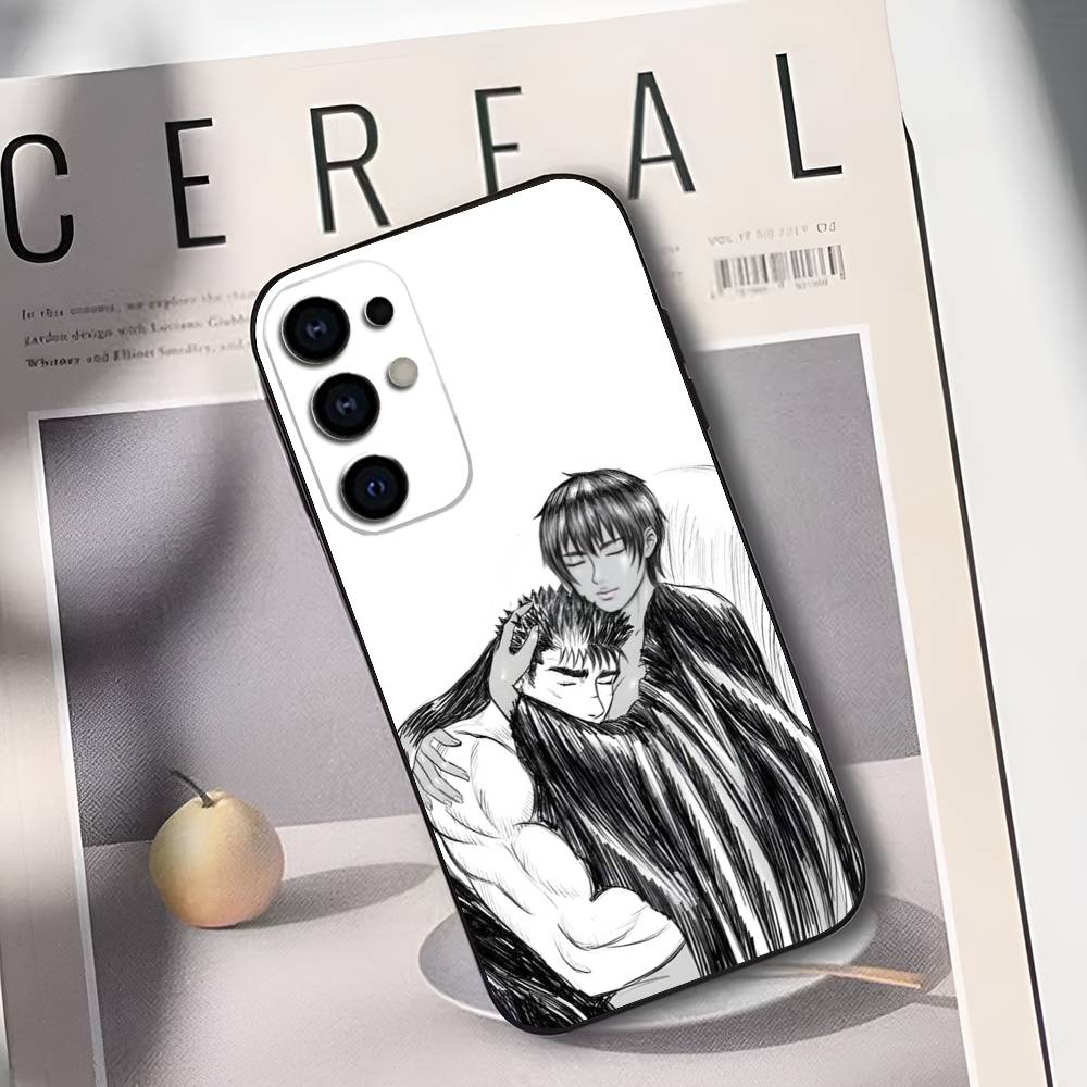 

B-Berserk Гатс Каска Чохол для телефону Силіконовий М який Для Samsung S25,S24,S21,S22,S23,S30,Ultra,S20,Plus,Fe,Lite Samsung S22ULTRA5G