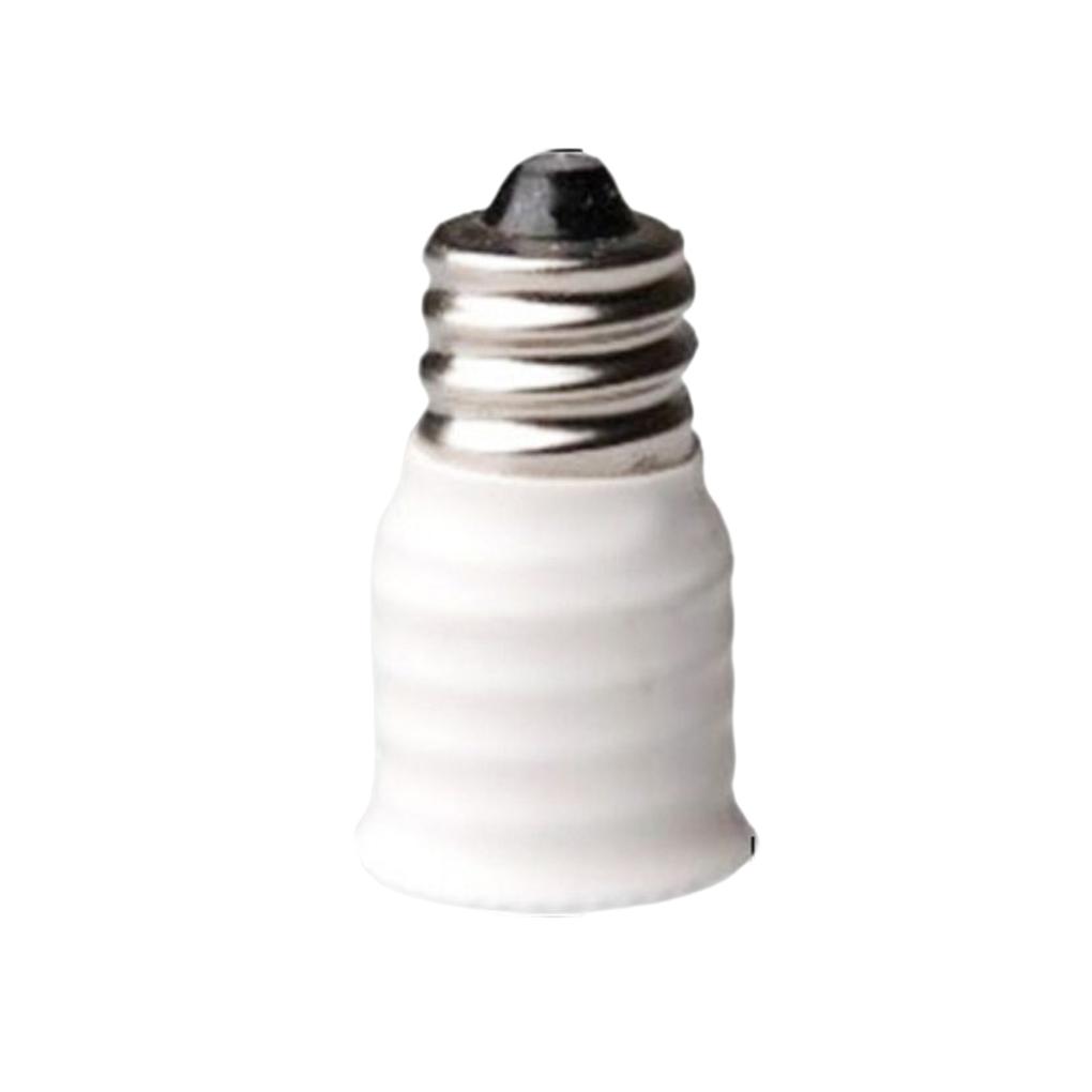 

E12 - E14 патрон для лампы замена цоколя адаптер для осветительного преобразователя ремонт резьбового преобразователя черный E14 белый