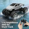 Amphibious 4WD RC Remote Control Car High Speed Off-Road Waterproof Monster Truck Toy Electric Vehicle Gift for Kids & Adults