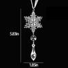 Christmas Ornaments For Christmas Tree Decoration Snowflake And Icicle Ornaments Christmas Party Decorations