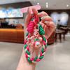 Multicolour Hand Woven Keychain Mobile Phone Lanyard Anti Lost Knot Rope Strap Key Ring Men Women Car Key Holder Accessory