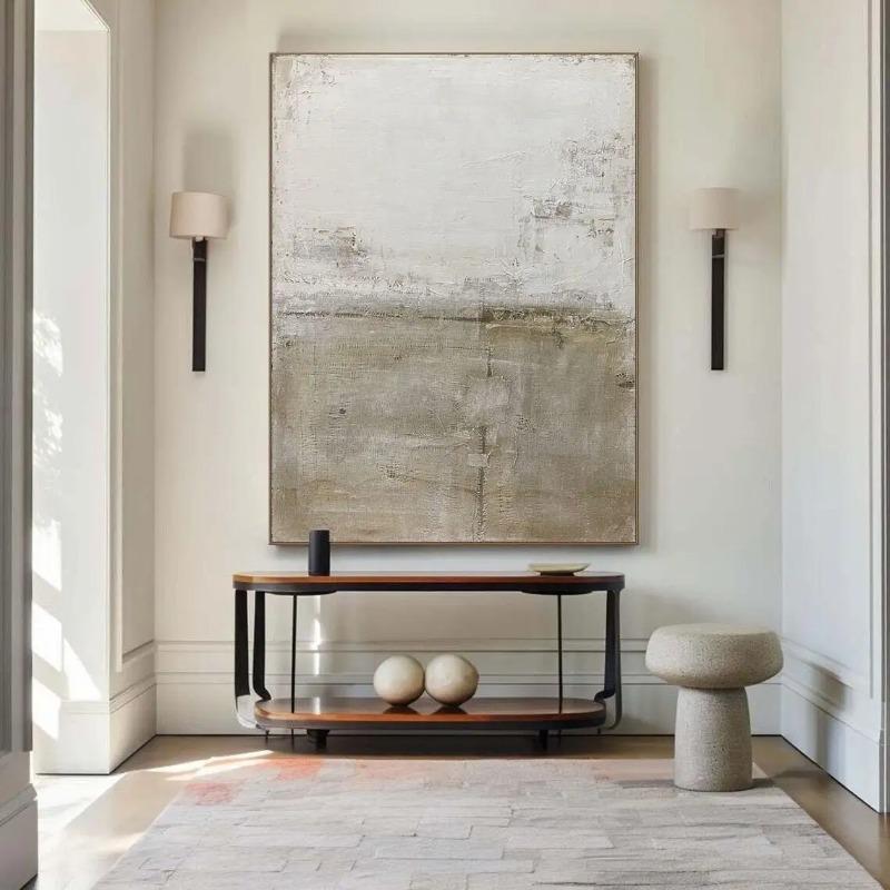 Abstract Painting Green Large Green Texture Wall Art Green Minimalist Painting On Canvas Wabi Sabi Wall Art Modern Wall Decor