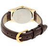 Citizen Q&Q Watch Analog Solar Waterproof Leather Strap AA95-9917 Women's White x Brown