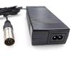 36V Charger 42V 2A  lithium battery charger for 36V lithium battery pack with 4-Pin XLR Socket/connector