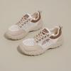 New dad shoes women's summer student sports thick sole heightening casual mesh breathable -