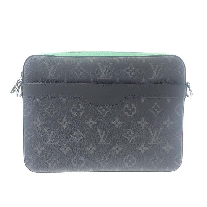 LOUIS VUITTON  M26052 Shoulder Bag black/Bamboo Green mens