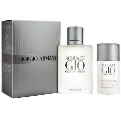 Giorgio Armani Acqua Di Gio Eau De Toilette 100ml + Stick 75ml