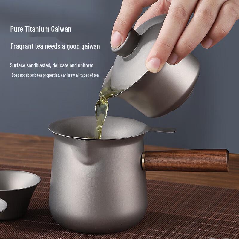 Zhouyue Hengsheng Tingyue Pure Titanium Gongfu Tea Set