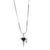 Cross Star Snake Bone Necklace Cute Vintage Clavicle Chain Punk Style Neckchain Jewelry for Street Style Enthusiasts