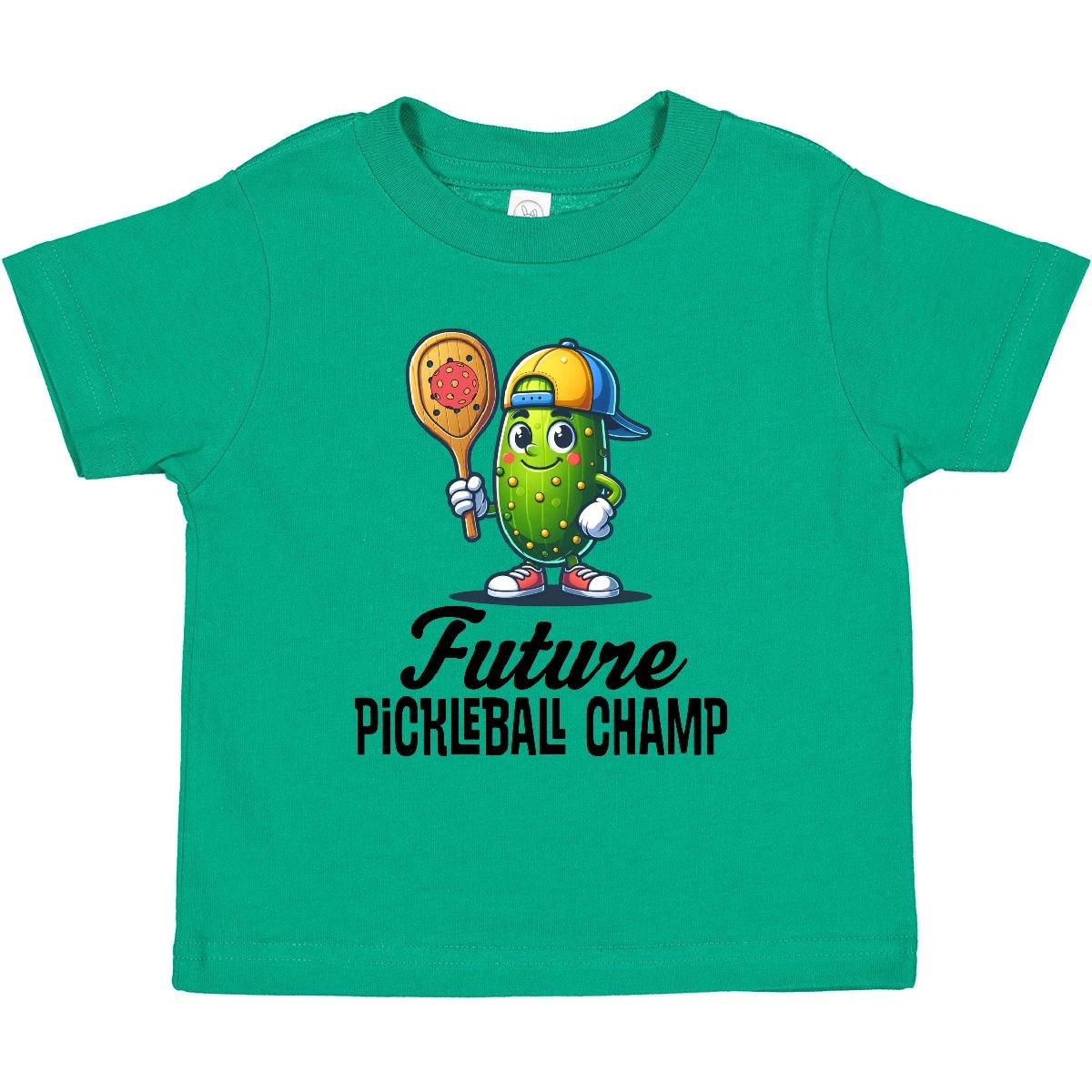 Inktastic Future Pickleball Champ Toddler T-Shirt Mascot Player Apparel Childs 120