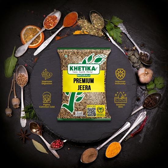 Khetika Naturale Premium Spiskummin | Hela Kuminfrön 500g