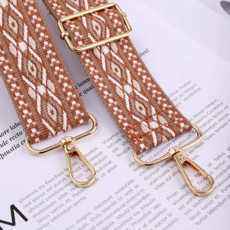 Ethnischer Stil Taschengurt DIY Damen Tasche Ersatzgurt Breiter Schultergurt Einzel Schulter Crossbody Gurte Taschenzubehör