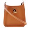 Vespa TPM Shoulder Bag Orange/Gold Hardware Epsom Women Used