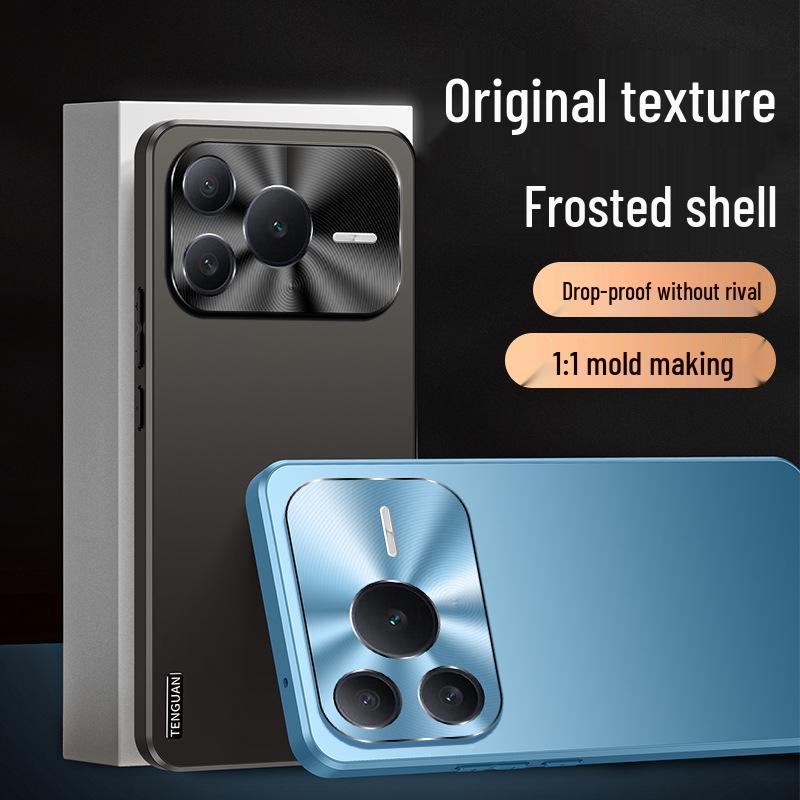 Compatible with Honor Power2: Frosted Protective Phone Case with Full Lens Coverage and Anti-Drop Features.