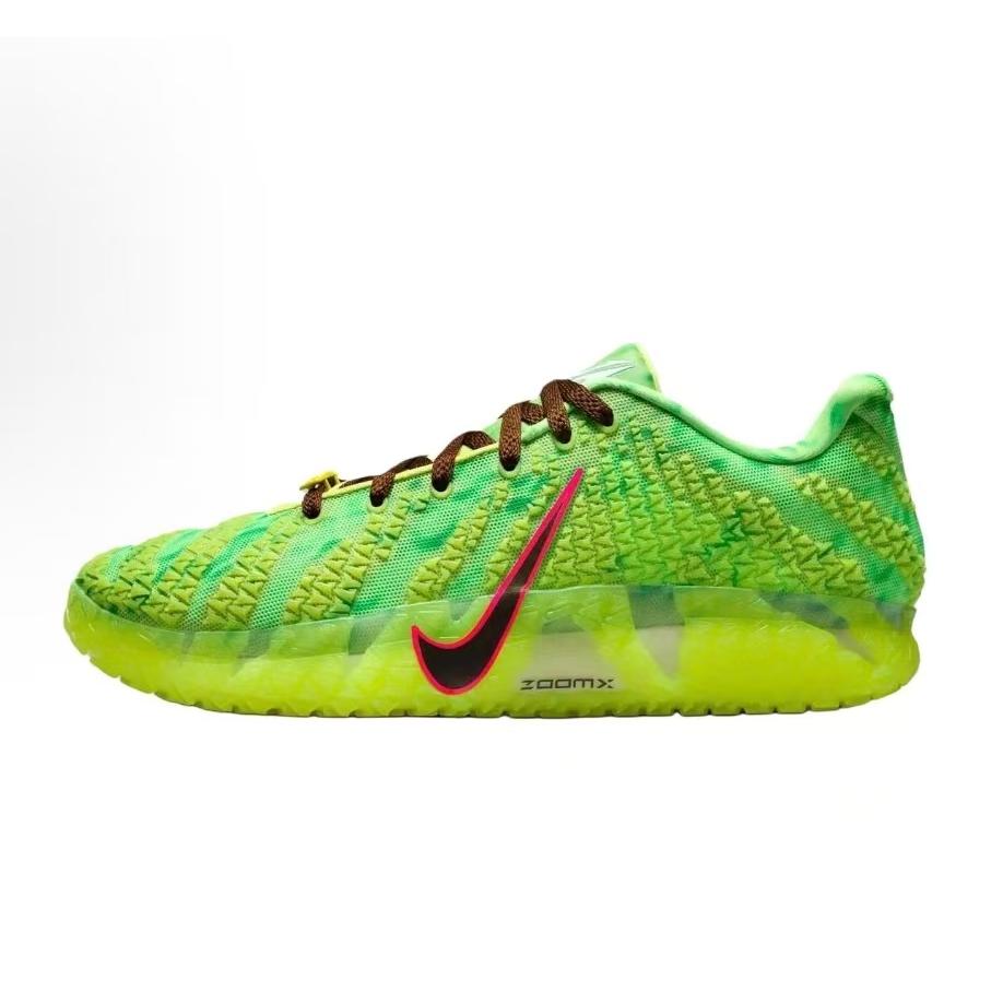 Nike Ja Morant 3 Cushioning, Wear Resistant Low top Basketball Shoes Men's Green HV9924-700(Team205-  )