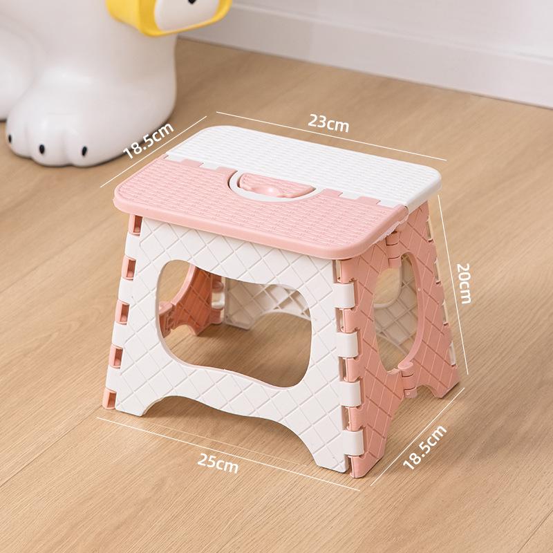 Portable Folding Stool - Compact, Lightweight, Thickened Plastic for Home, Outdoor, Picnic, and Fishing