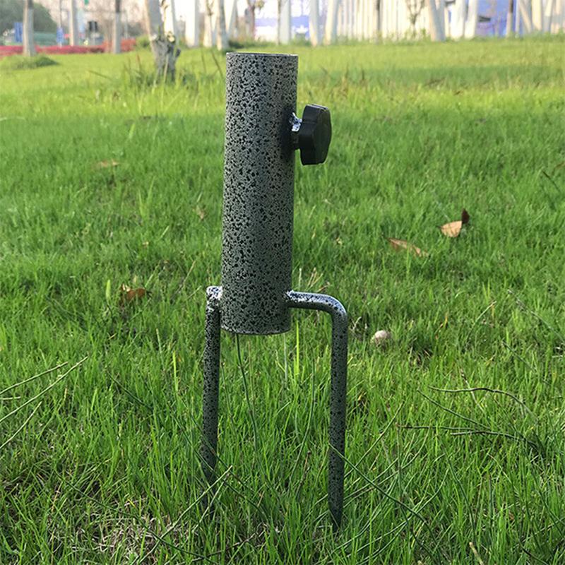 Umbrelă de soare Umbrelă de sol Suport în spirală Suport de bază pentru curte gazon
