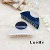 Luohe Jewelry High-End French Light Luxury Acetate Hair Claw Clip